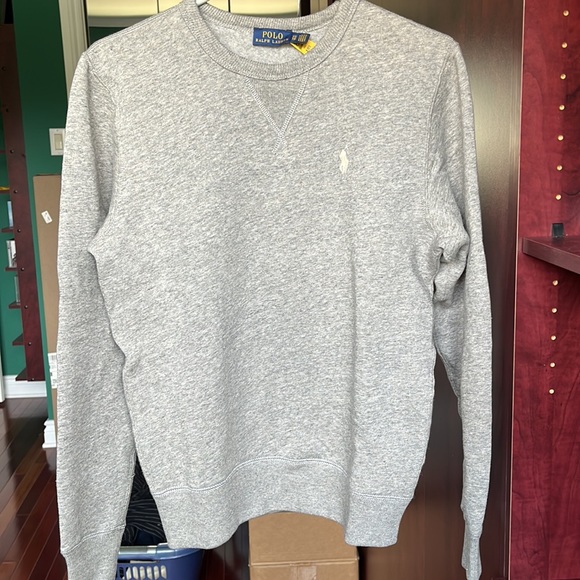 Polo Ralph Lauren Sweaters - Women’s polo Ralph Lauren crewneck sweatshirt / XS / Heather gray-White pony